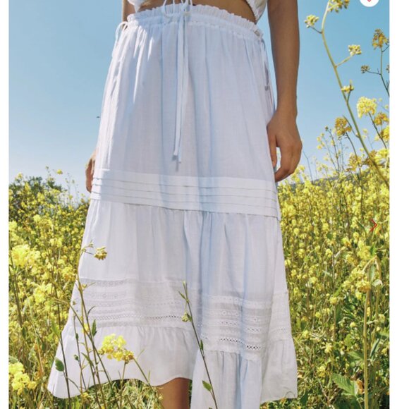Lisa Says Gah Dresses & Skirts - Eleanor Skirt Lisa Says Gah - Dove - SMALL ONLY